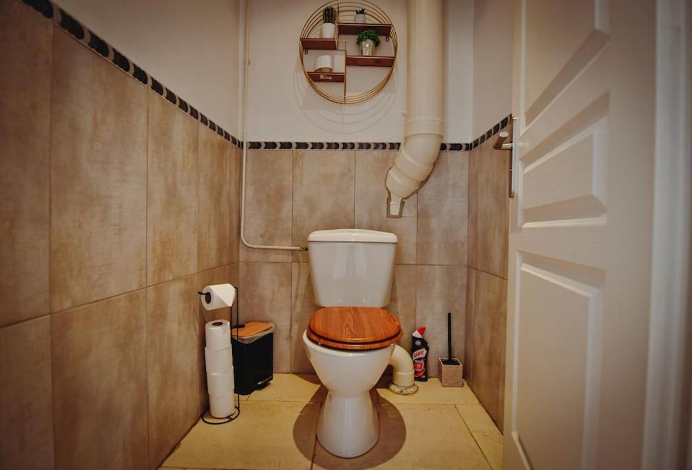 Grand Appartement De Haut Standing En Centre-Ville 蒙吕松 外观 照片