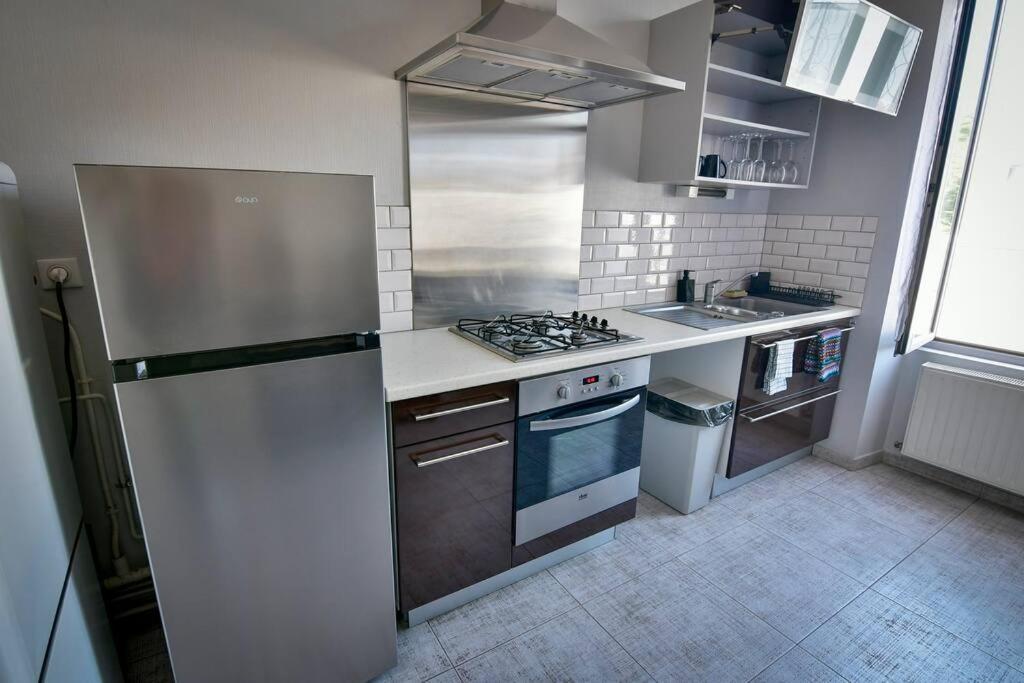 Grand Appartement De Haut Standing En Centre-Ville 蒙吕松 外观 照片