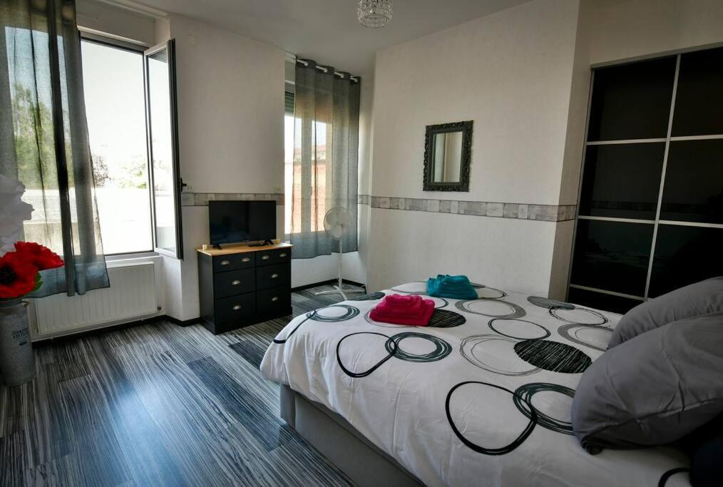 Grand Appartement De Haut Standing En Centre-Ville 蒙吕松 外观 照片