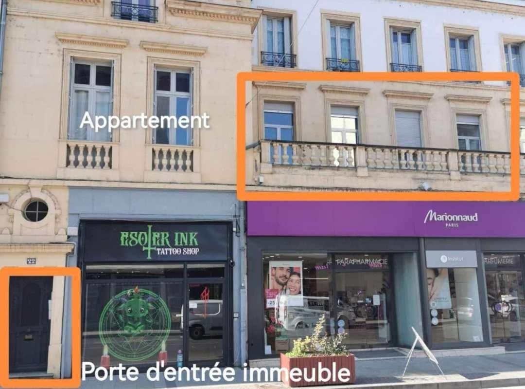 Grand Appartement De Haut Standing En Centre-Ville 蒙吕松 外观 照片